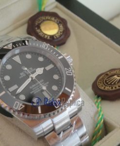 rolex replica submariner black dial no data orologio replica copia imitazione