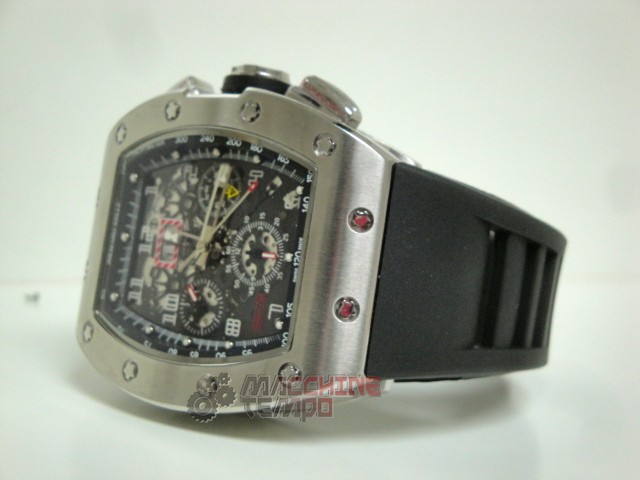 richard mille replica skeletron RM011 Felipe Massa titanium strip rubber-b 5 richard mille replica skeletron RM011 Felipe Massa titanium strip rubber-b - immagine 5
