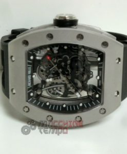 richard mille replica skeletron RM038 bubba watson tourbillon titanium strip rubber-b